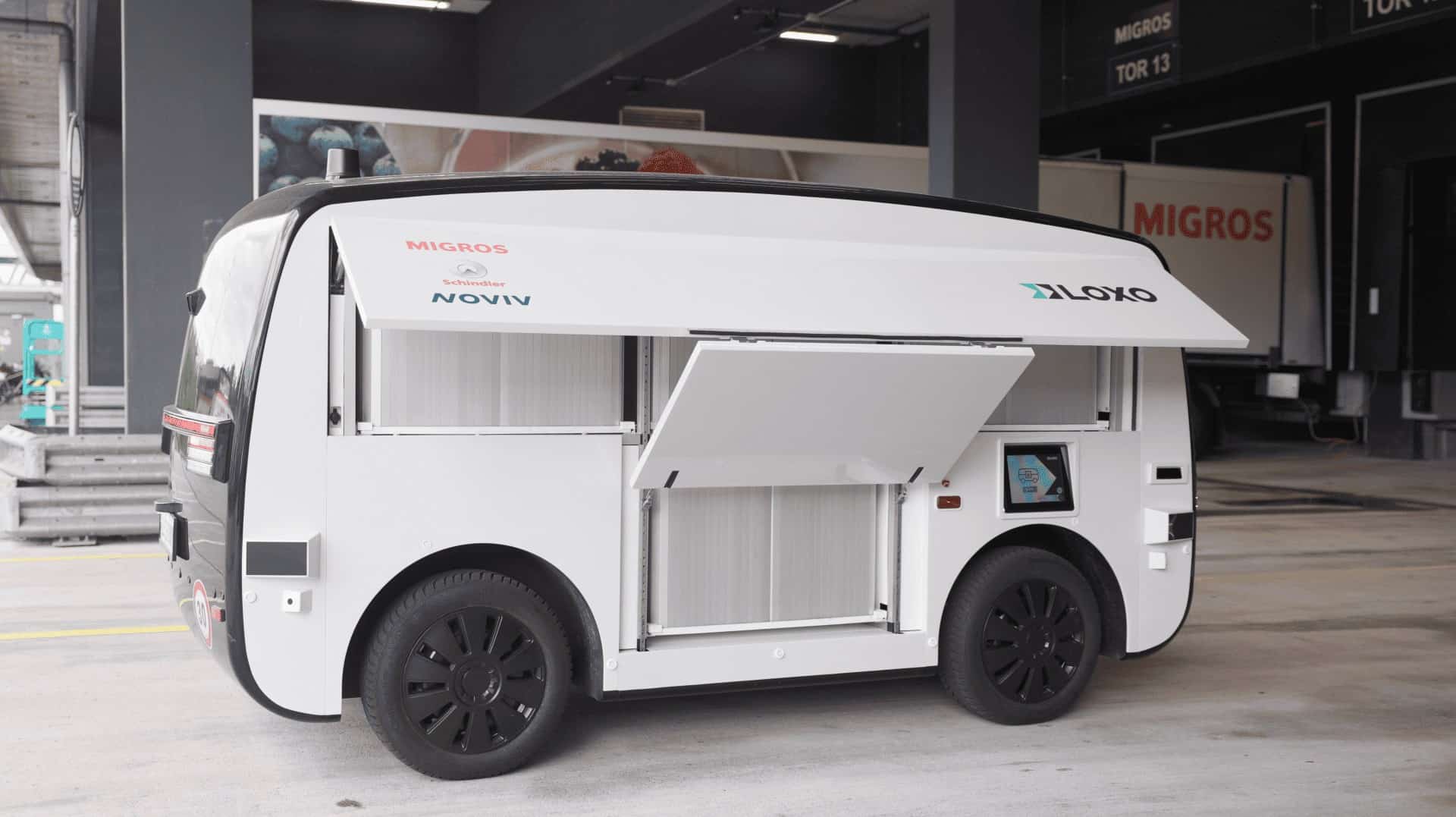 Europe's first driverless delivery vehicle: meet LOXO