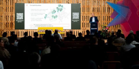 Jürg Rötlisberger, FEDRO Director at the Automated Mobility Summit 2026. Picture Credit - CreaVision