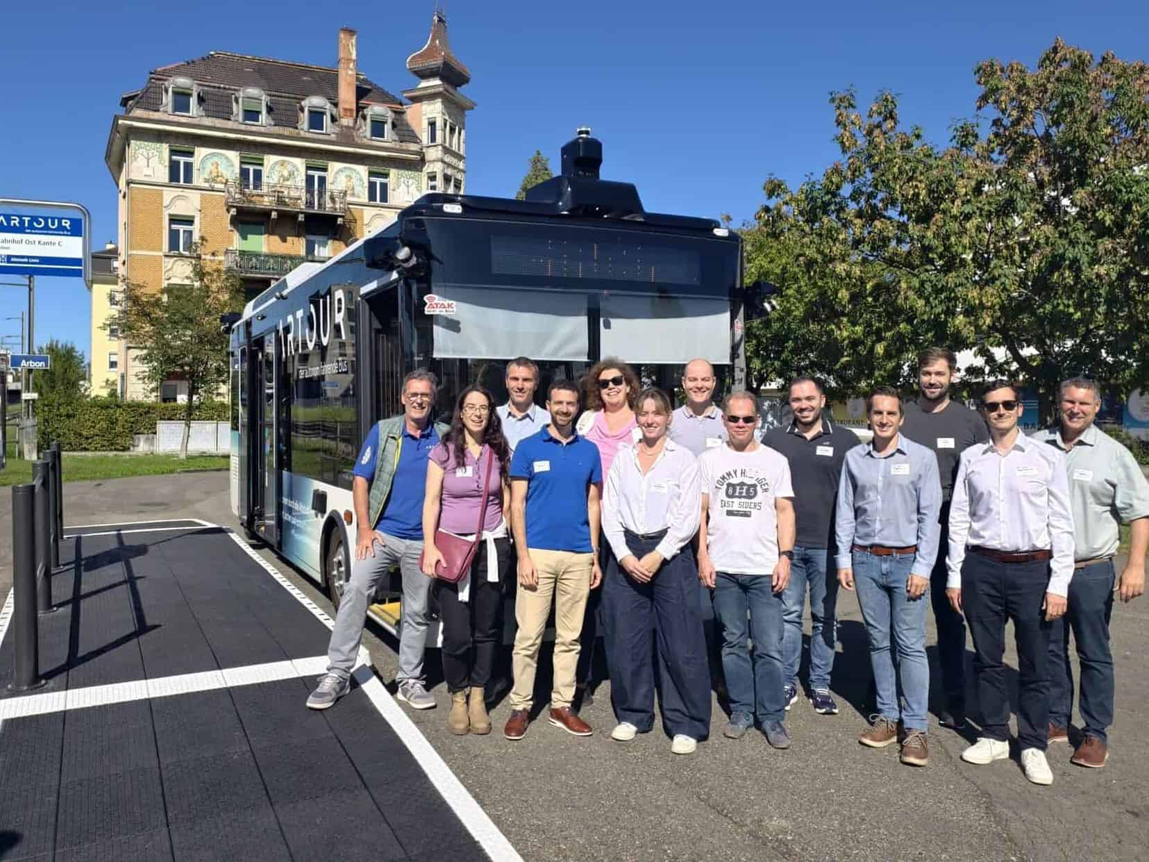 From Vision to Reality: A Day of Autonomous Discovery in Arbon 4 SAAM Austria meets SAAM Swiss at Arbon to discover the Autonomous Bus of SCCL Project